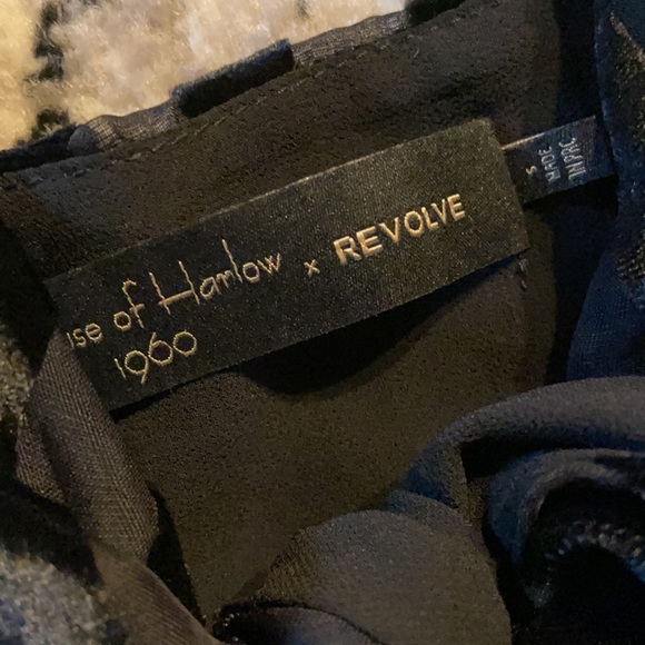 house of harlow x revolve striped velvet bodysuit - Picture 6 of 11